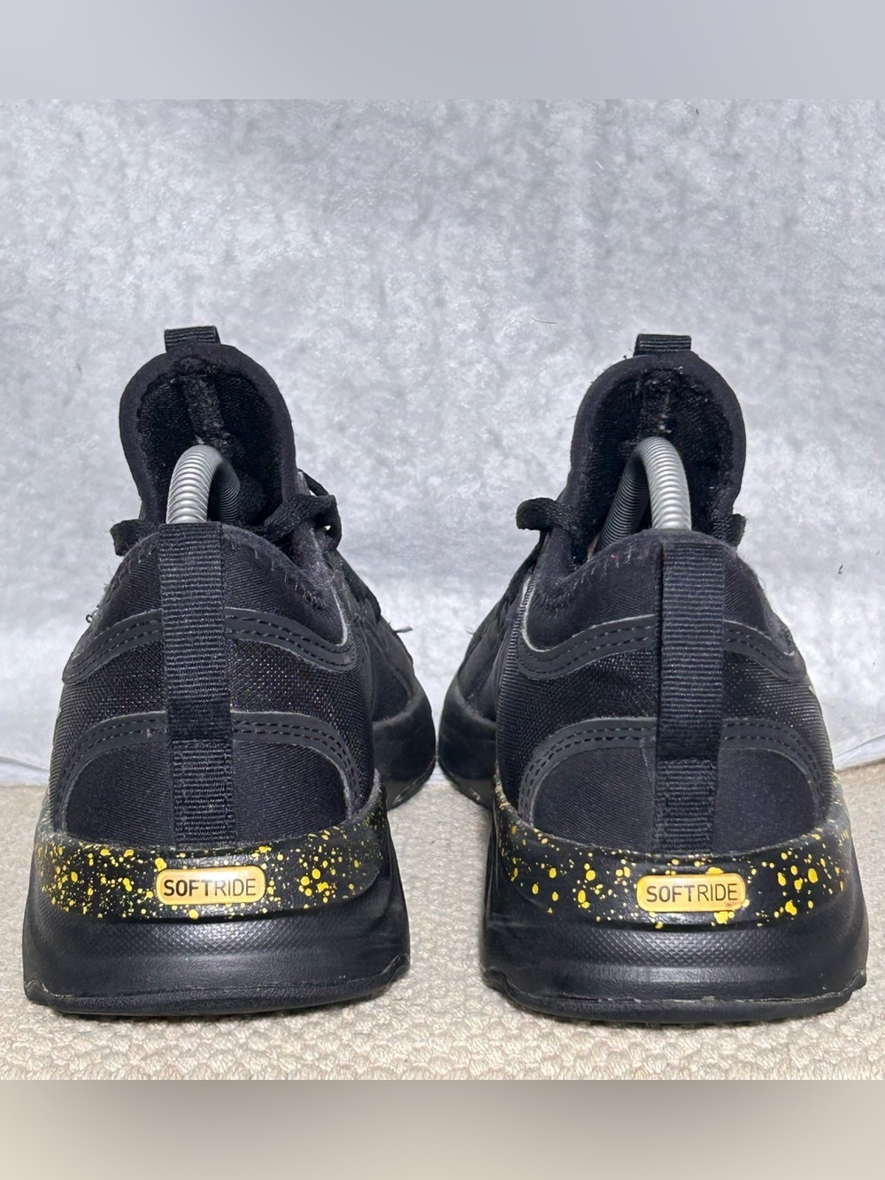 Puma Womens Black Speckle SoftRide Enzo 5 Running Athletic Sneakers Shoes SZ 8.5 - Picture 4 of 11